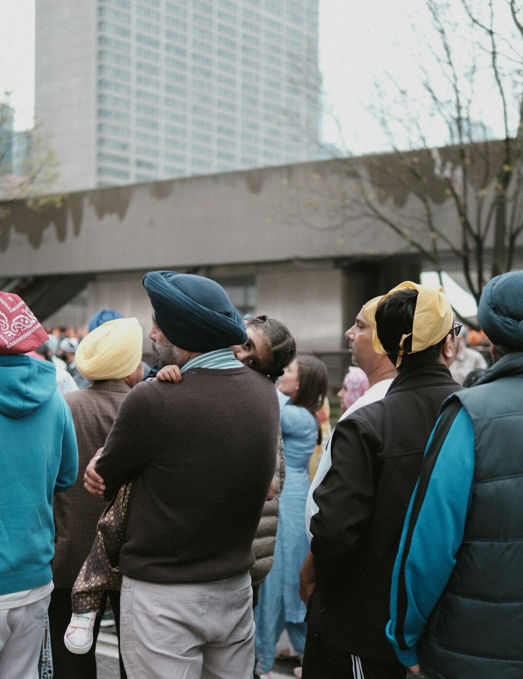 diverse society gathering